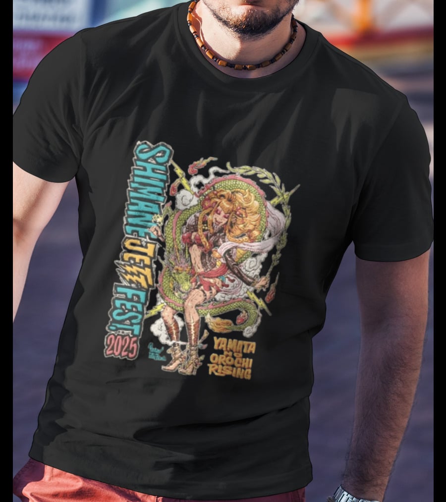 Shimane Jet Fest 2025 Yamata No Orochi Rising Rockin Jelly Bean T-Shirt