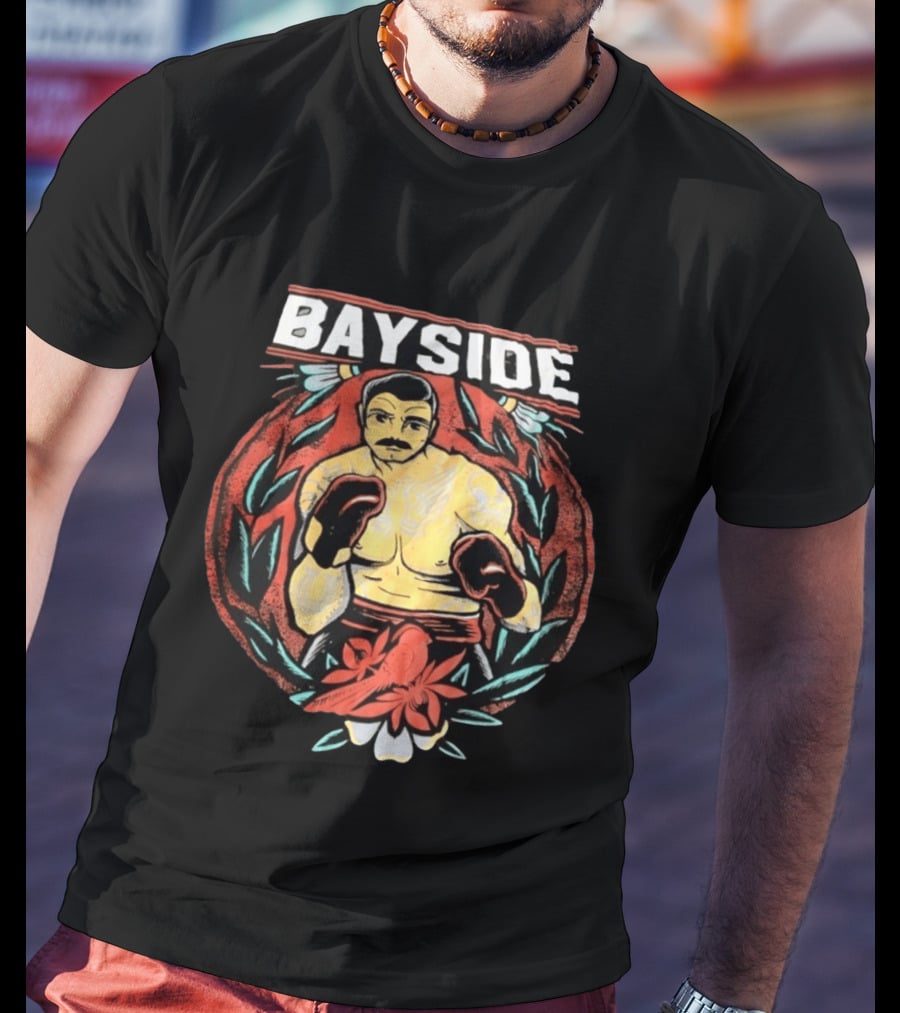 Bayside Boxer Tattoo Alternative Rock T-Shirt