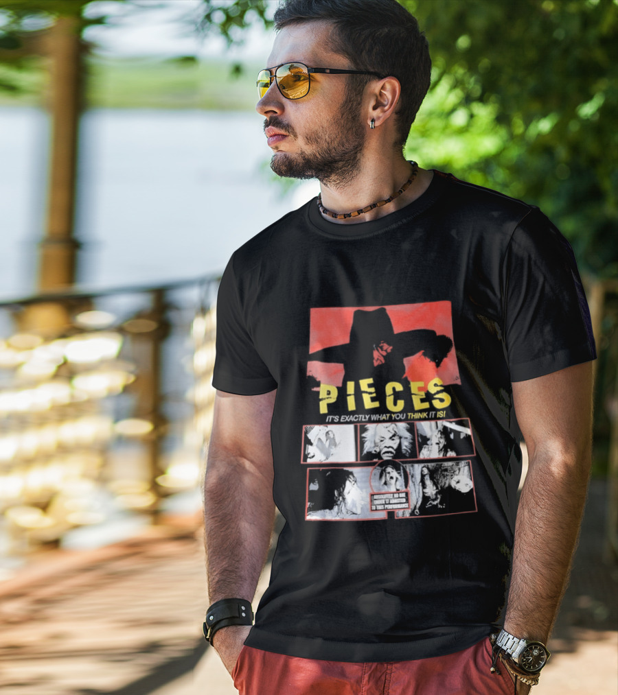 Pieces It's Exactly What You Think It Is Puzzle Collage T-Shirt