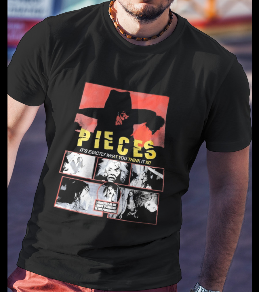 Pieces It's Exactly What You Think It Is Puzzle Collage T-Shirt