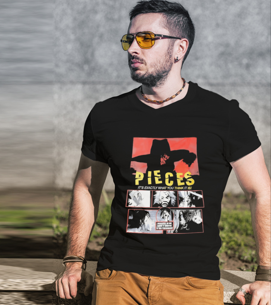 Pieces It's Exactly What You Think It Is Puzzle Collage T-Shirt