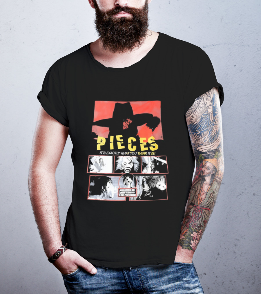 Pieces It's Exactly What You Think It Is Puzzle Collage T-Shirt