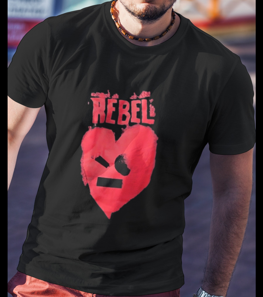 Rebel Heart Spray Paint Street T-Shirt