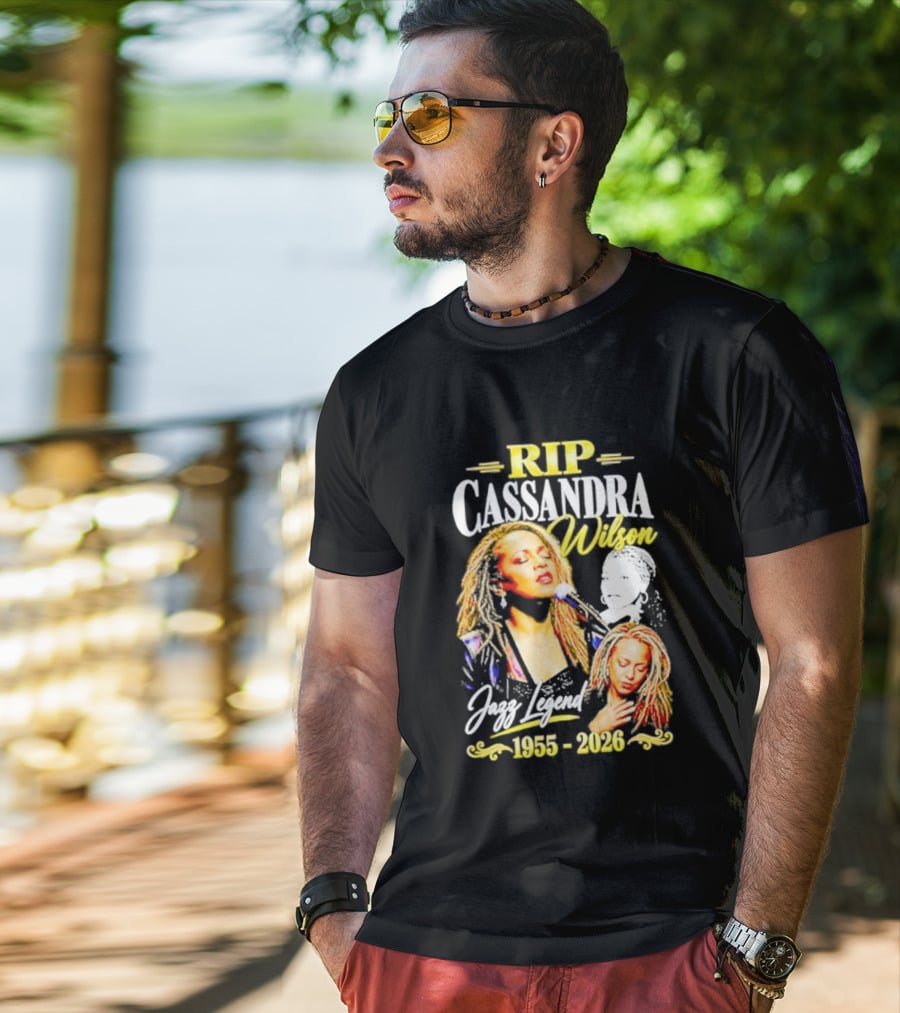 RIP Cassandra Wilson Jazz Legend 1955 2026 T-Shirt