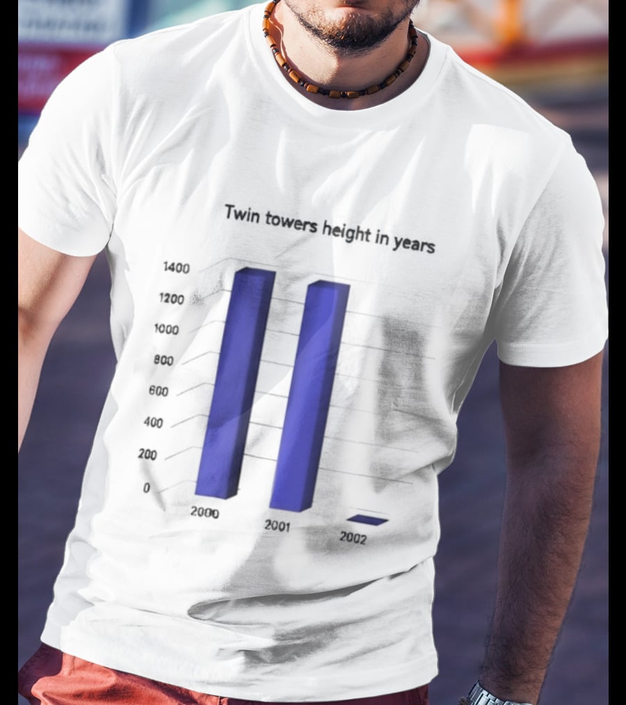 9 11 Twin Towers 110 Stories Tall In Years Of Remembrance T-Shirt