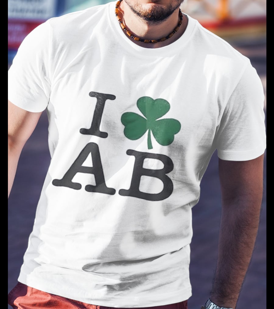 Andy Bell I Love AB Shamrock Dublin Vicar Street T-Shirt