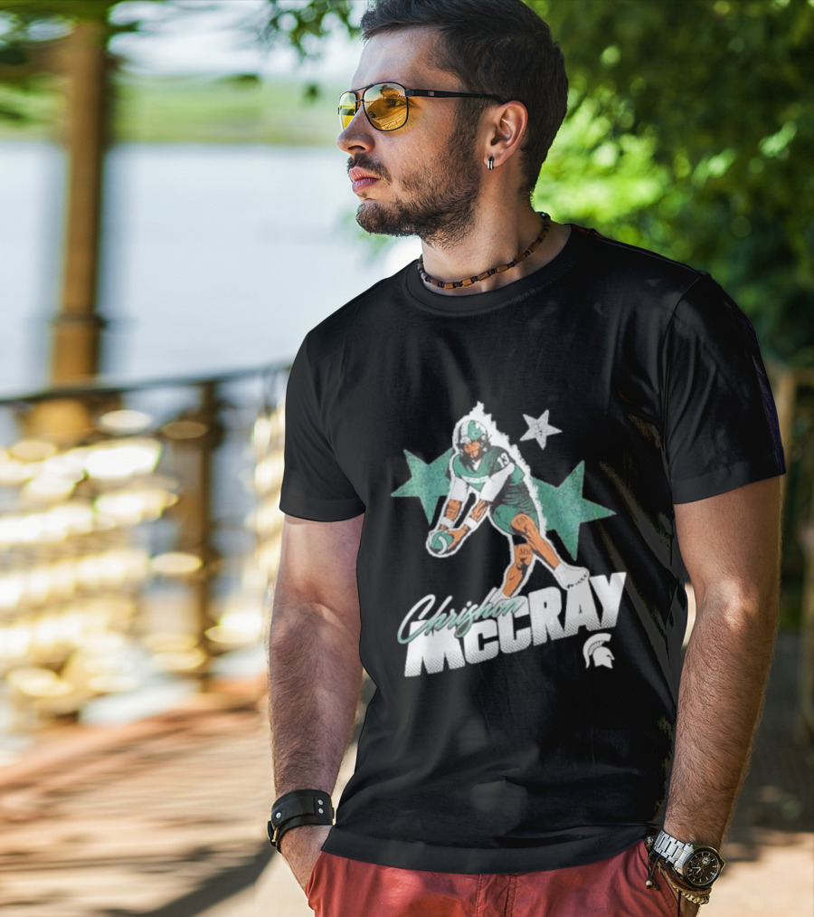 Chrishon McCray Stars Michigan State Spartans Football T-Shirt