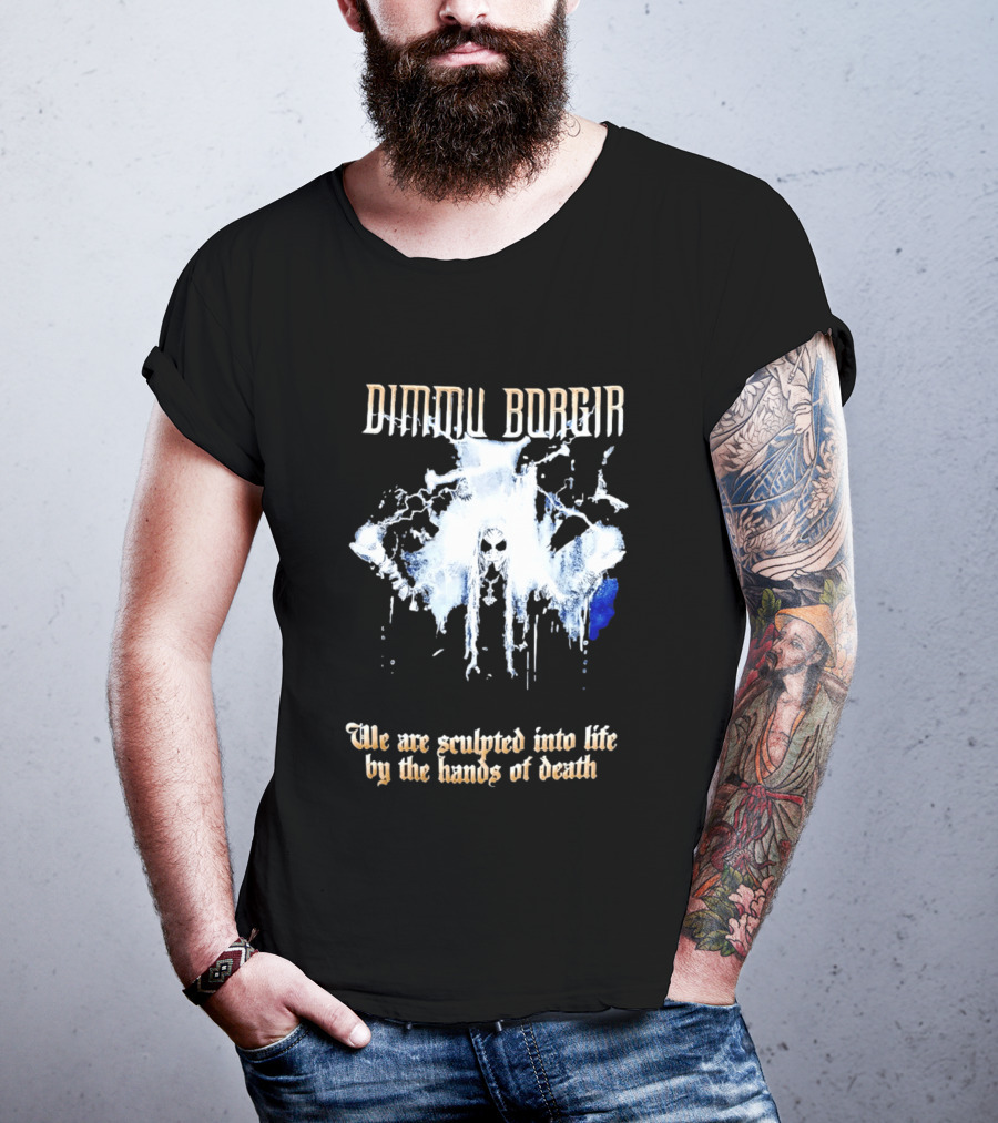 Dimmu Borgir We Are Sculpted Into Life By The Hands Of Death Mystic Symbolism T-Shirt