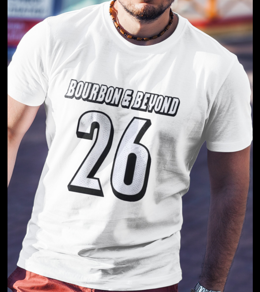 Bourbon And Beyond 26 Louisville Cardinals Name And Number T-Shirt