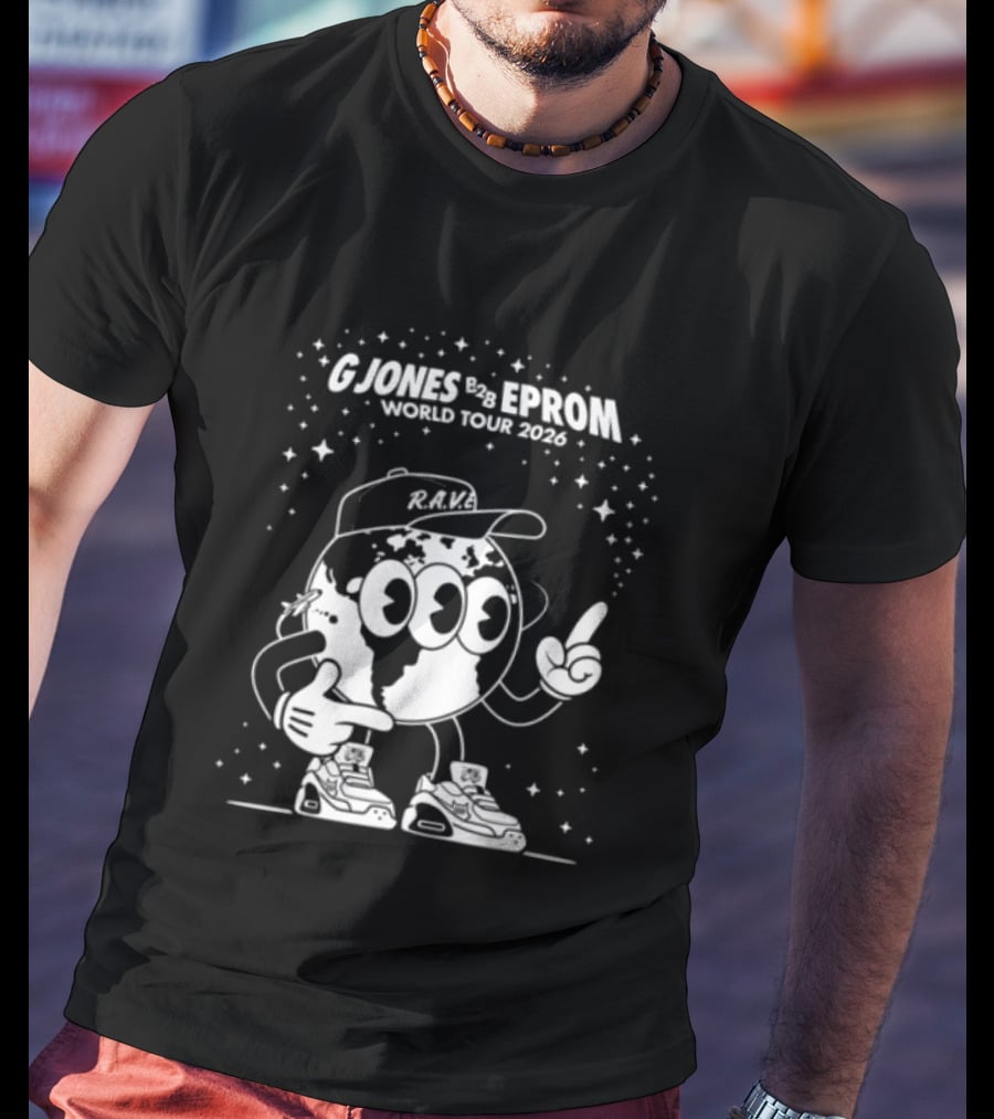 G Jones Eprom World Tour 2023 RAM Earth T-Shirt