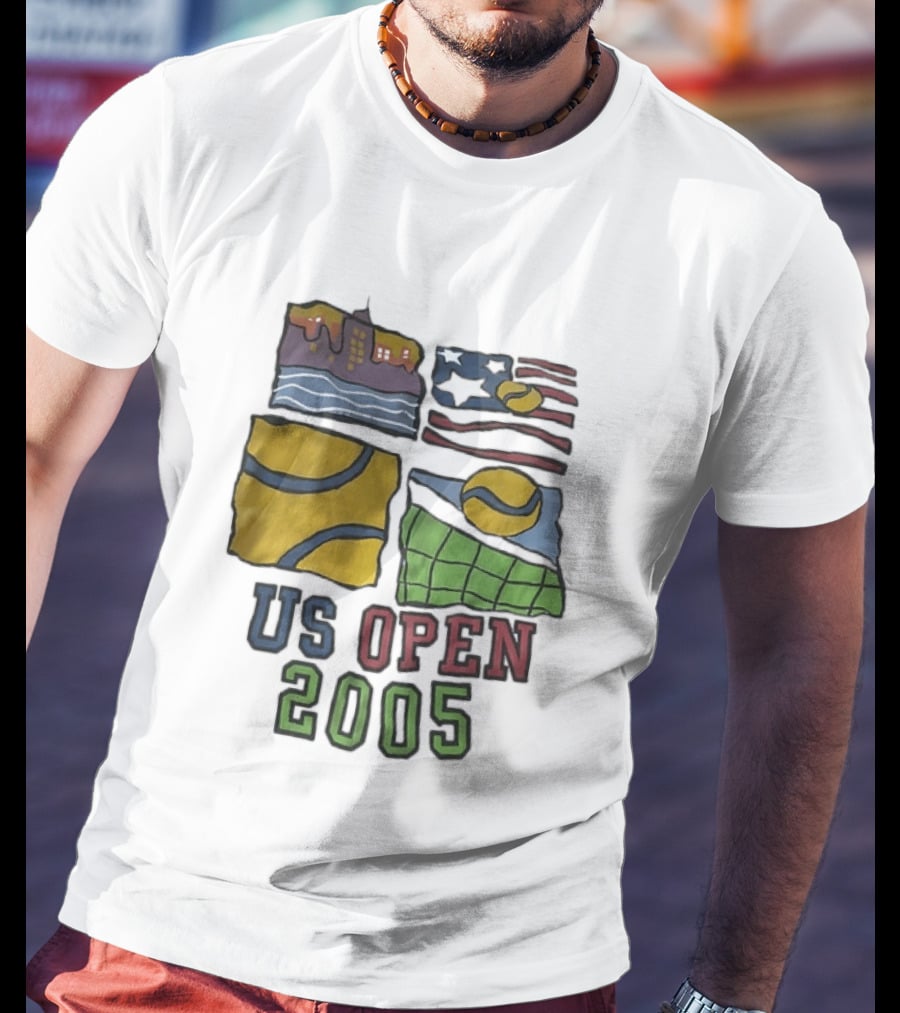 US Open 2005 Tennis Tournament Grand Slam T-Shirt