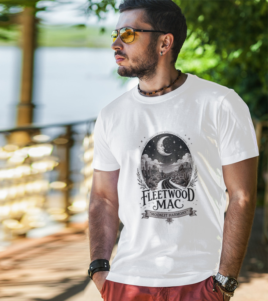 Fleetwood Mac Moonlit Harmony Nighttime T-Shirt
