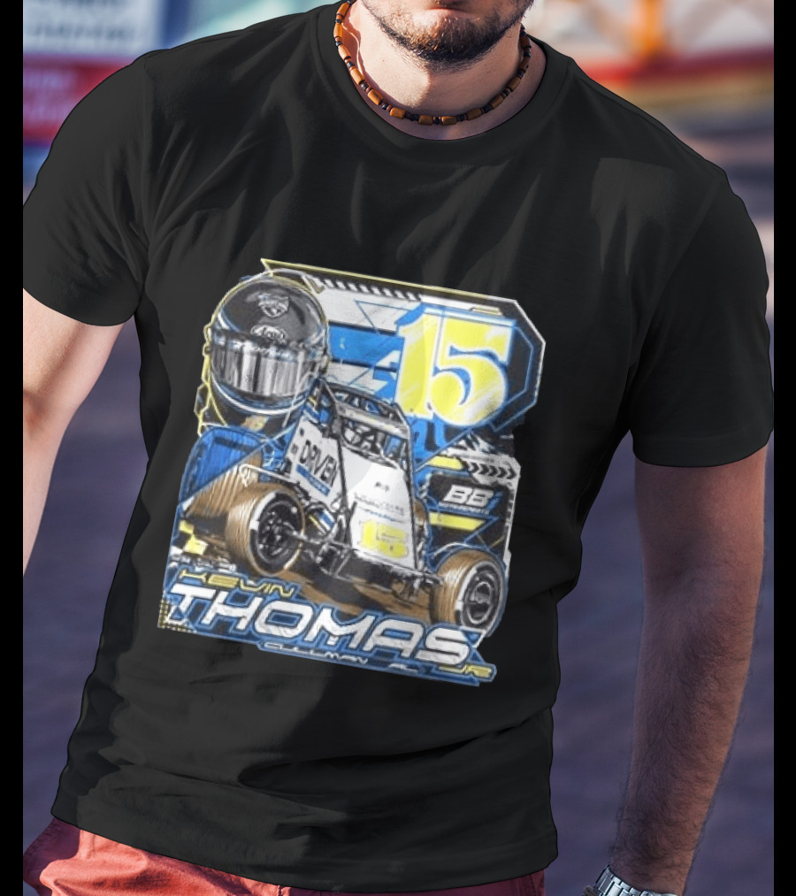 Kevin Thomas Cullman 15 Car Racing BB Performance T-Shirt