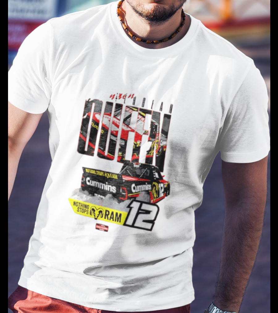 Kaulig Racing Brenden Queen Nothing Stops RAM Cummins 12 NASCAR T-Shirt