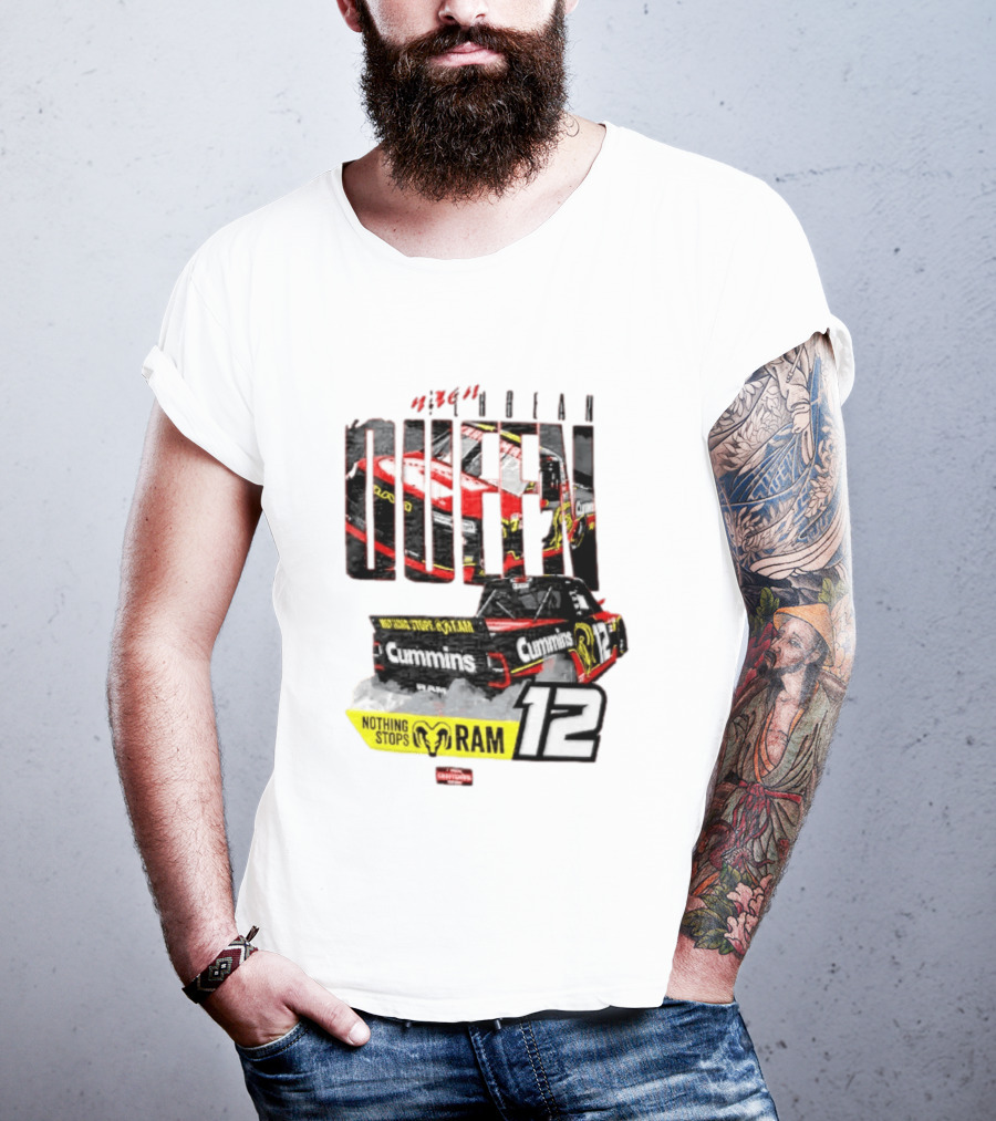Kaulig Racing Brenden Queen Nothing Stops RAM Cummins 12 NASCAR T-Shirt