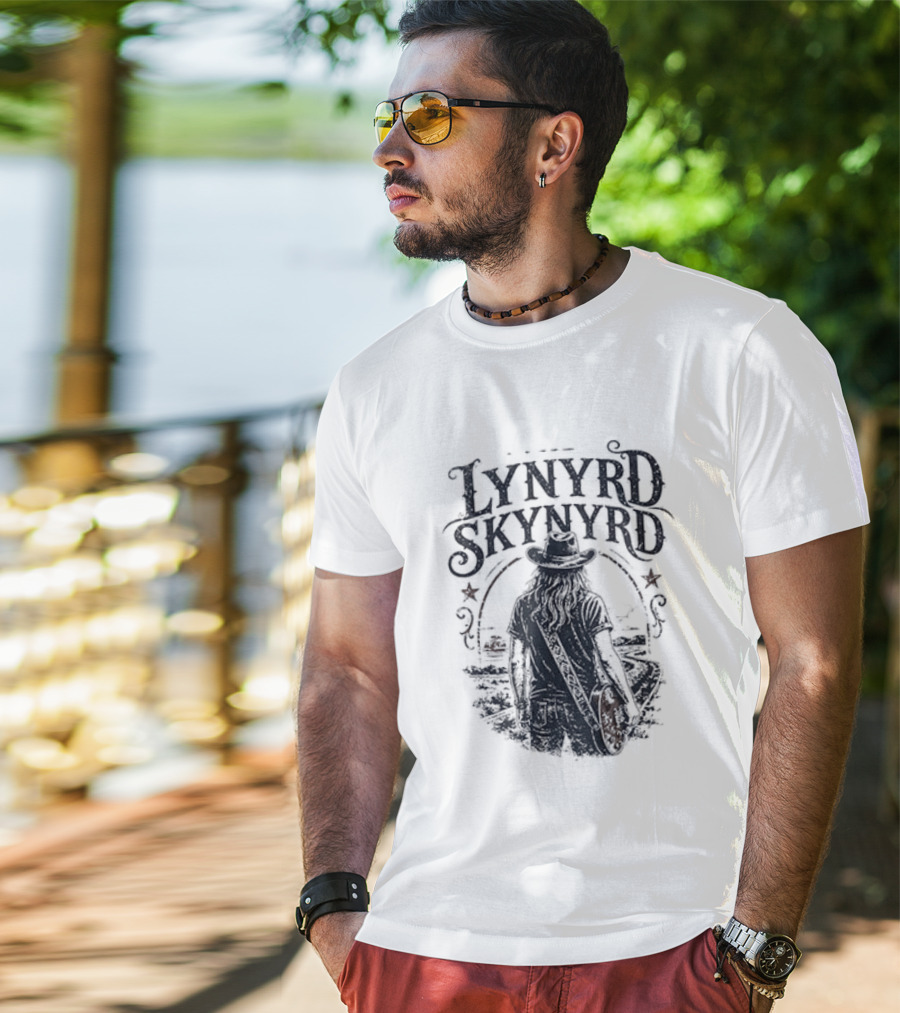 Lynyrd Skynyrd Southern Roads Free Soul Vintage Style Cowboy T-Shirt
