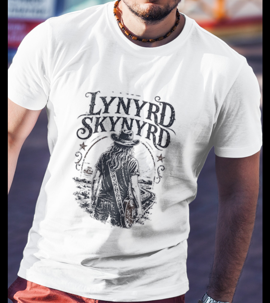 Lynyrd Skynyrd Southern Roads Free Soul Vintage Style Cowboy T-Shirt