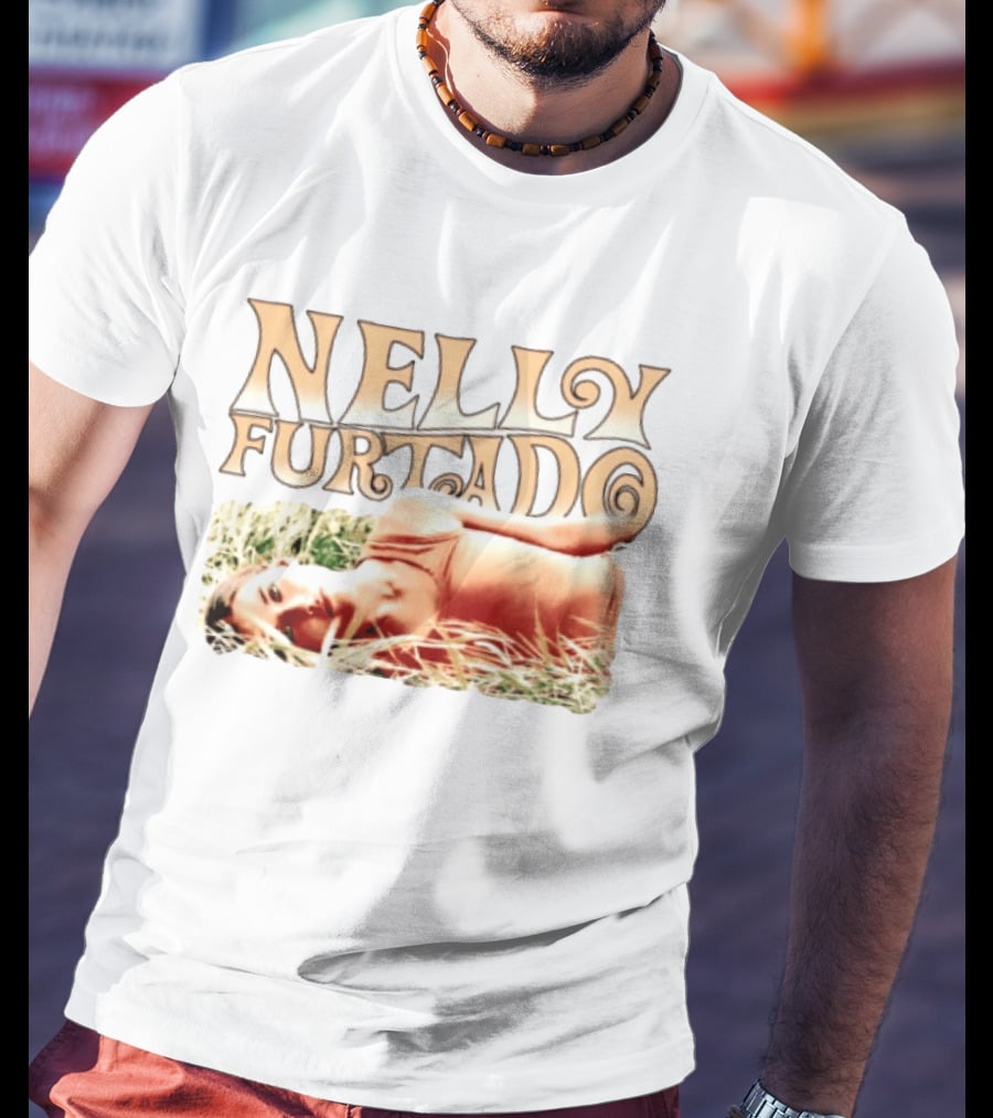 Nelly Furtado Woah Nelly Album Cover Image T-Shirt