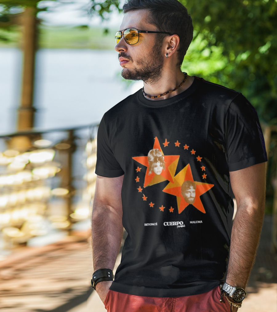 Beyoncé Maluma Cuerpo Tumbao Latin Pop Starry T-Shirt