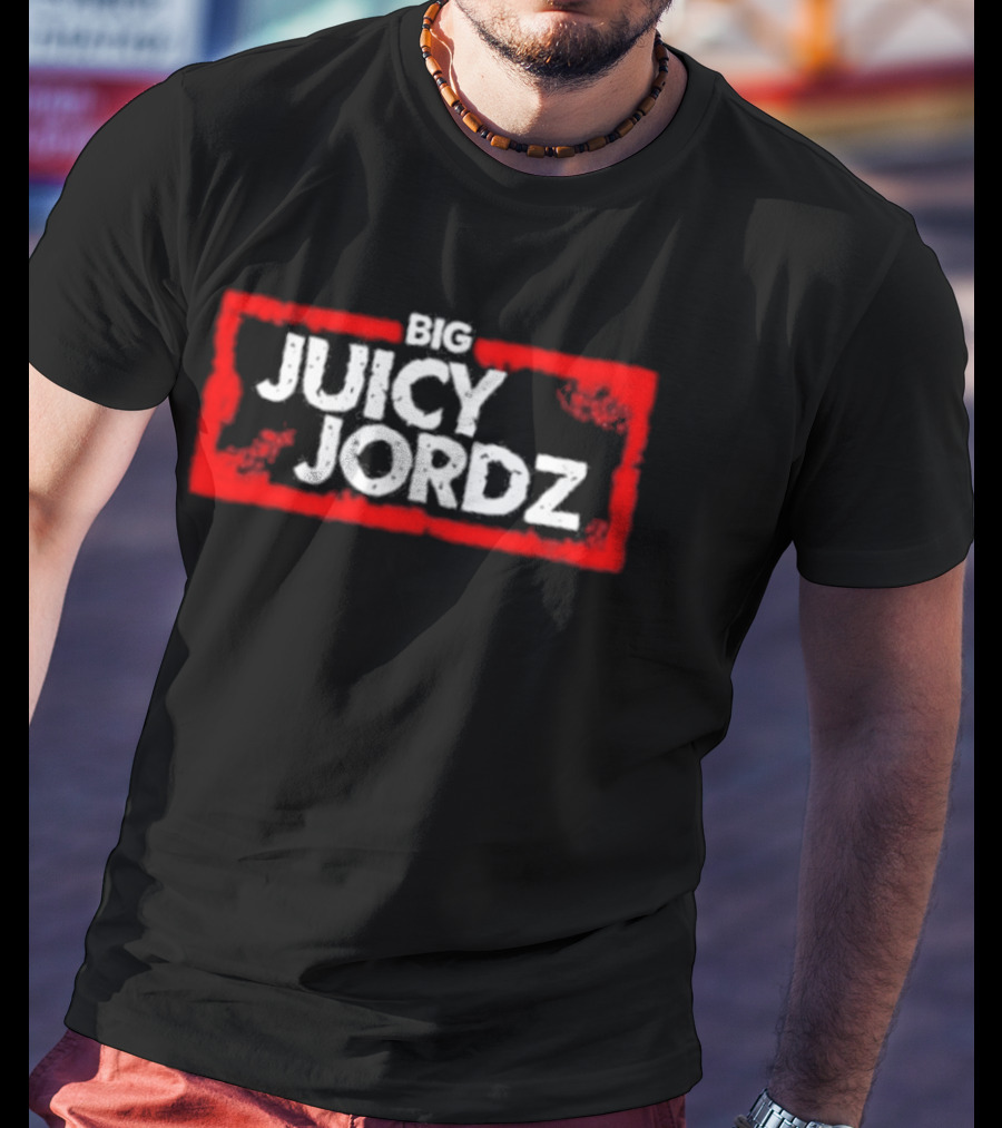 Big Juicy Jordz Red Border T-Shirt