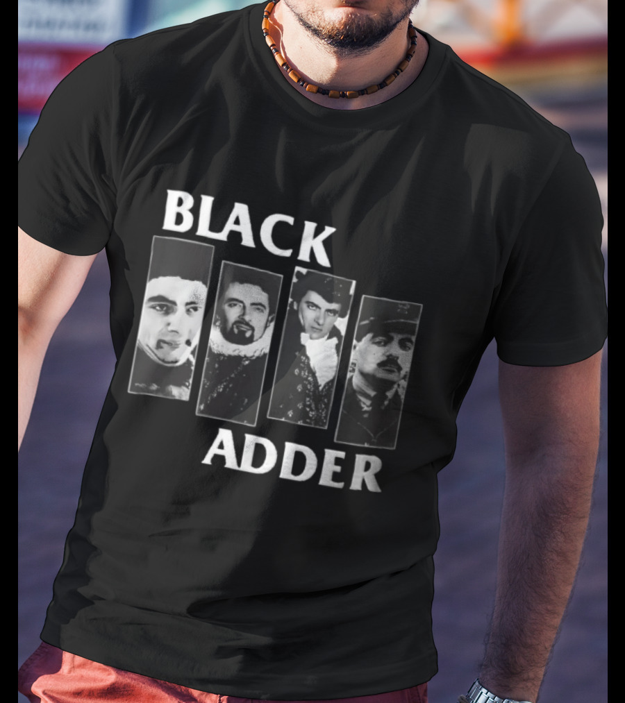 Blackadder Series Cast Members Edmund Blackadder T-Shirt