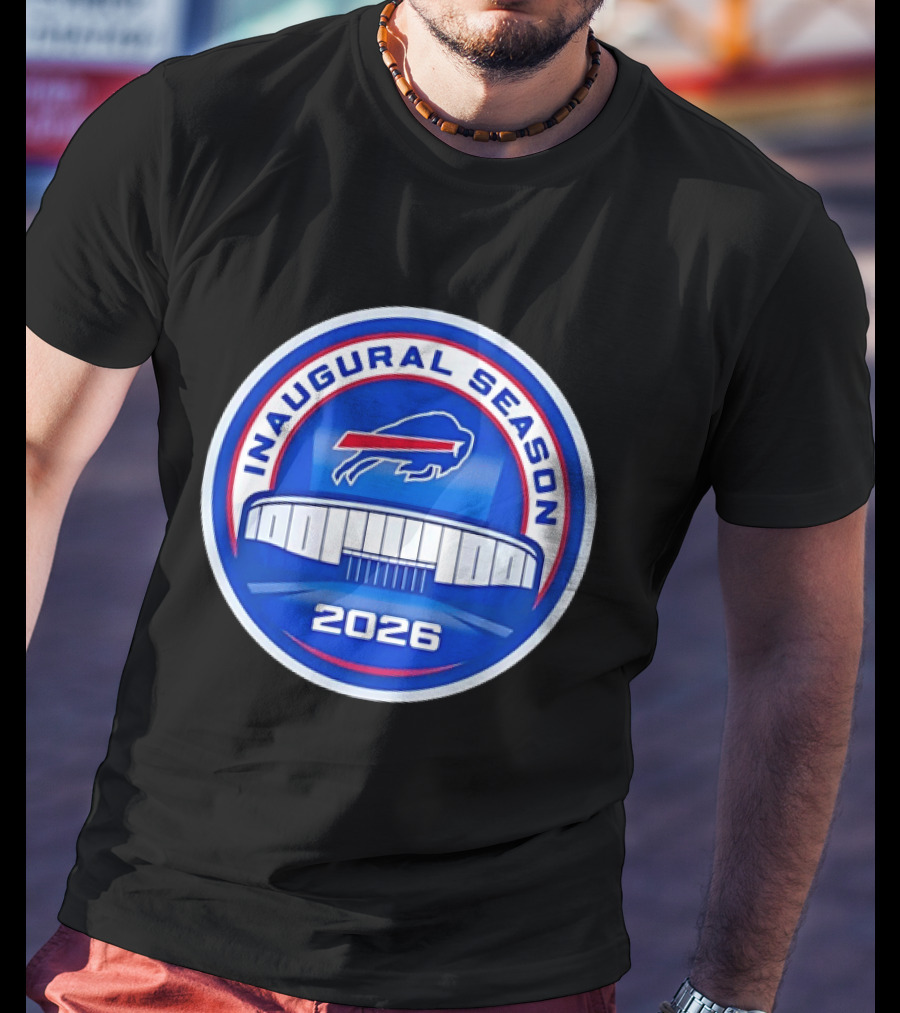 Buffalo Bills Inaugural Season 2026 Stadium T-Shirt