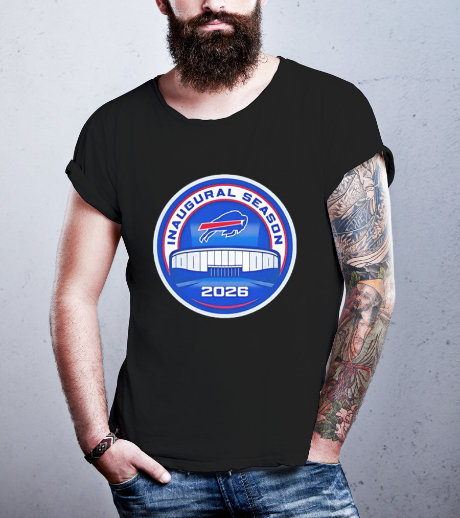 Buffalo Bills Inaugural Season 2026 Stadium T-Shirt
