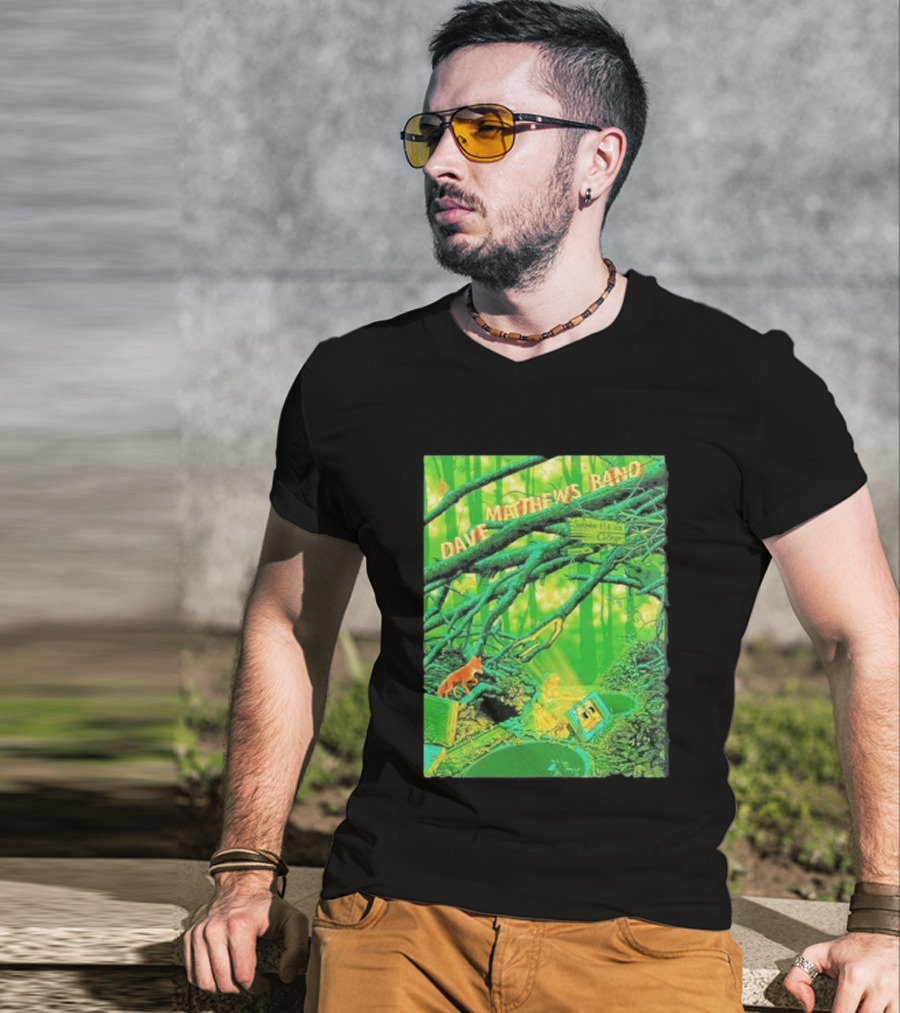Dave Matthews Band George WA September 4 5 6 2026 At The Gorge Forest Scene T-Shirt