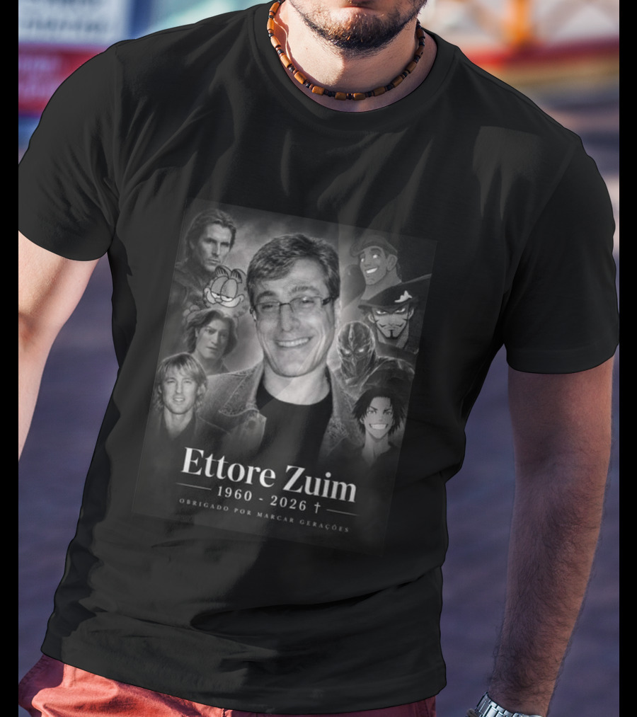 Ettore Zuim 1960 2026 Obrigado Por Marcar Gerações Lamenta Profundamente O Falecimento T-Shirt