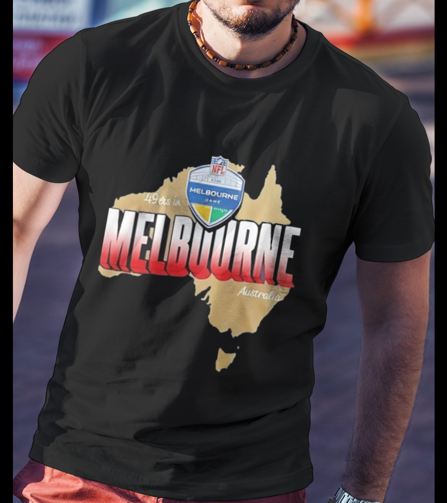 49ers In Melbourne Australia NFL Game 2026 T-Shirt