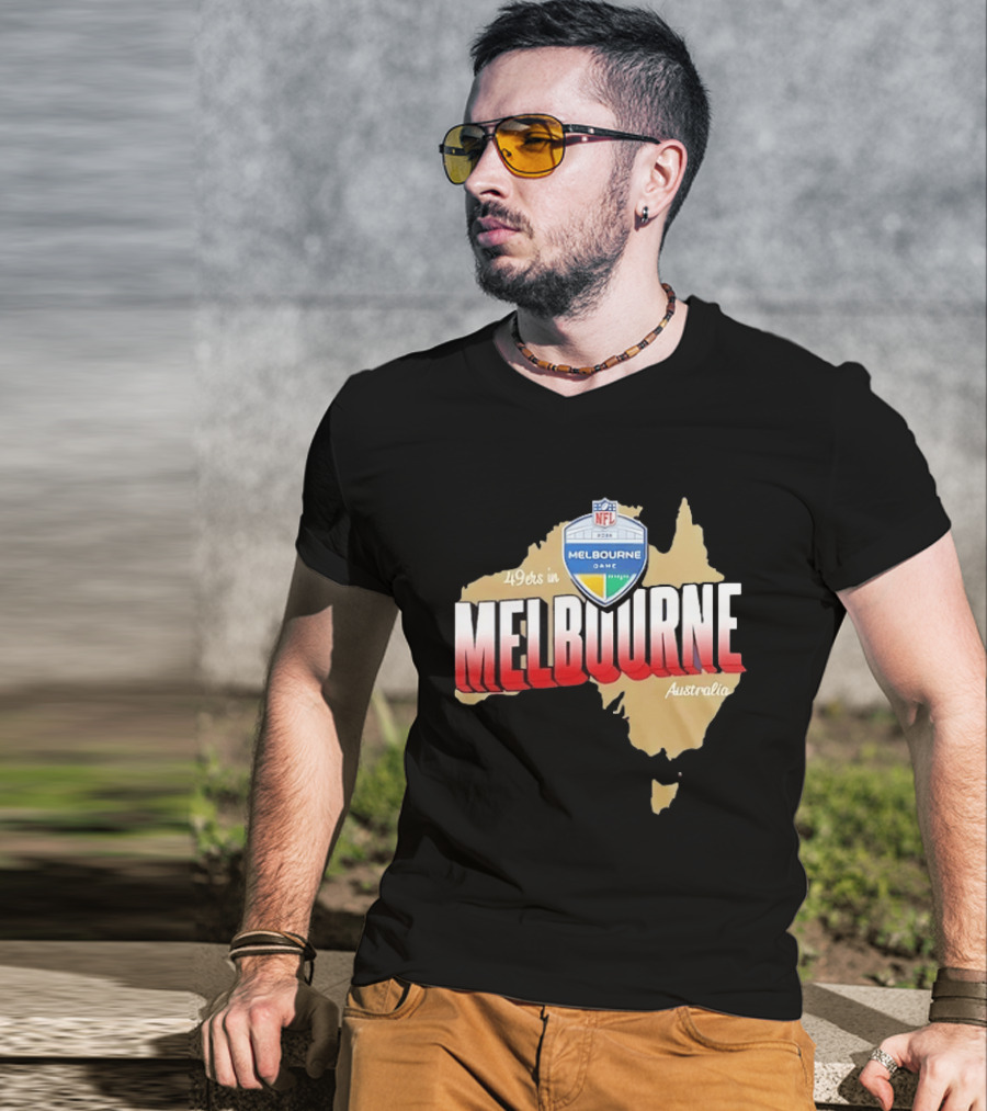 49ers In Melbourne Australia NFL Game 2026 T-Shirt
