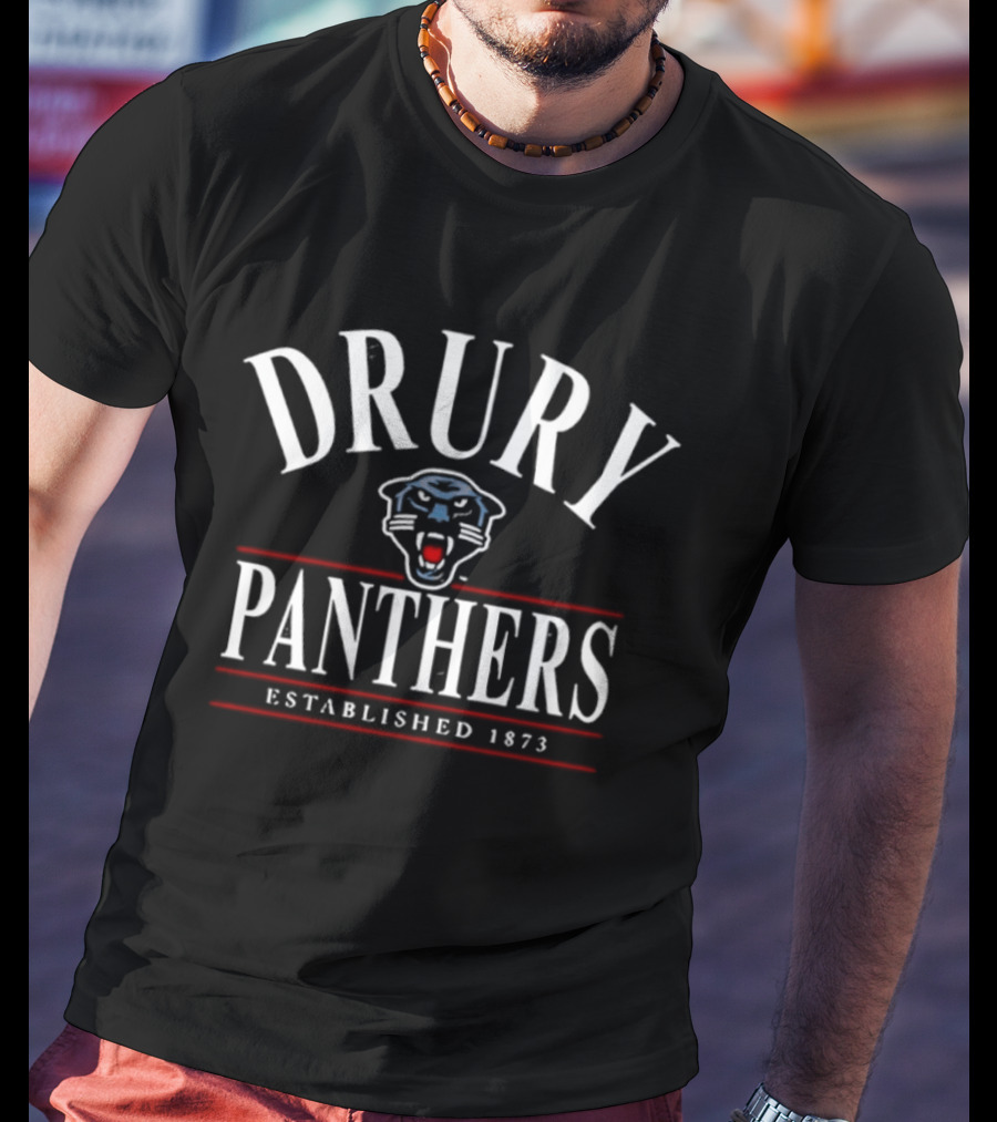 Drury Panthers Established 1873 NCAA College Sports Team T-Shirt