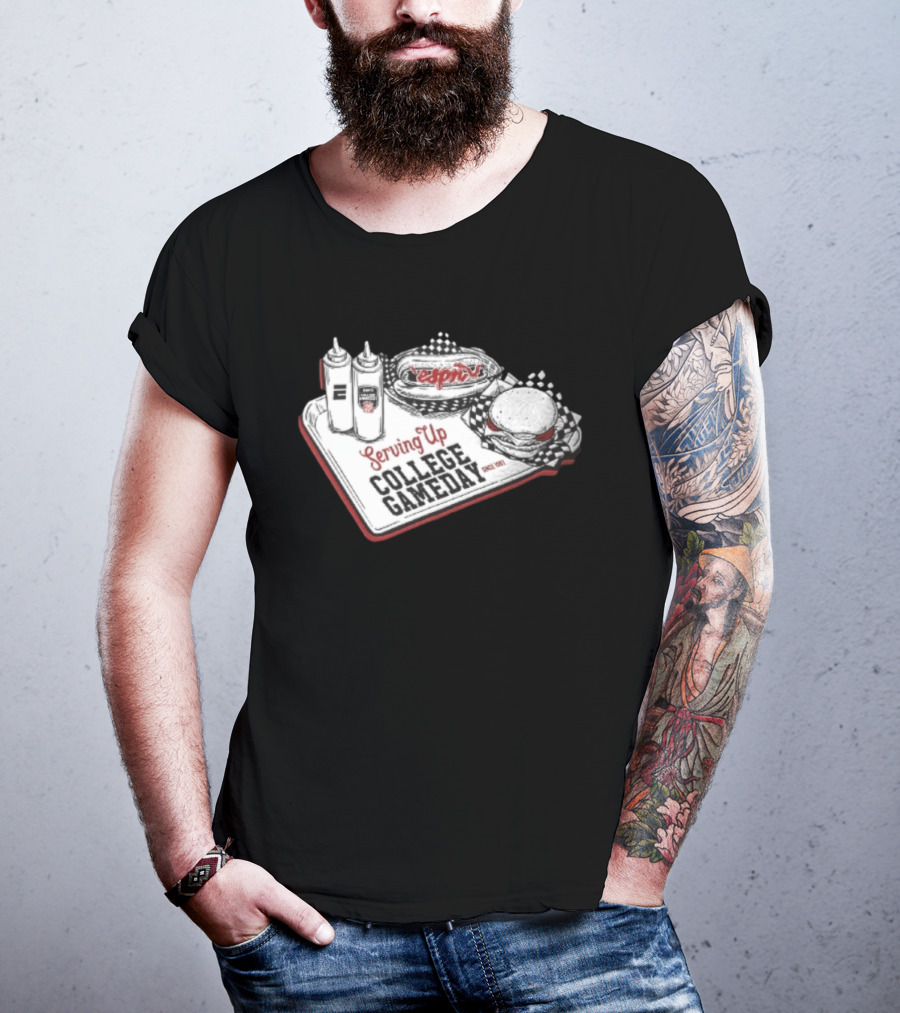 Serving Up College GameDay ESPN Since 1993 T-Shirt