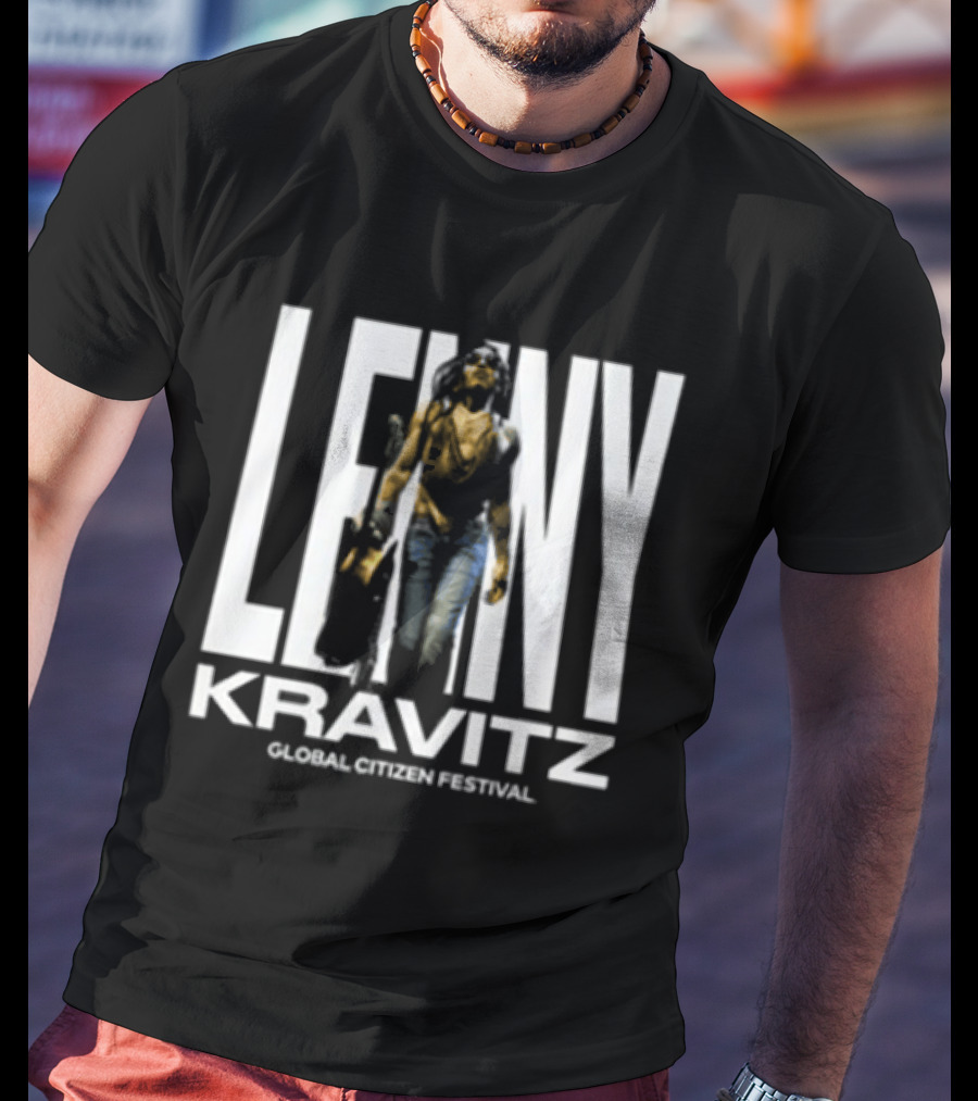 Lenny Kravitz Global Citizen Festival 2026 T-Shirt