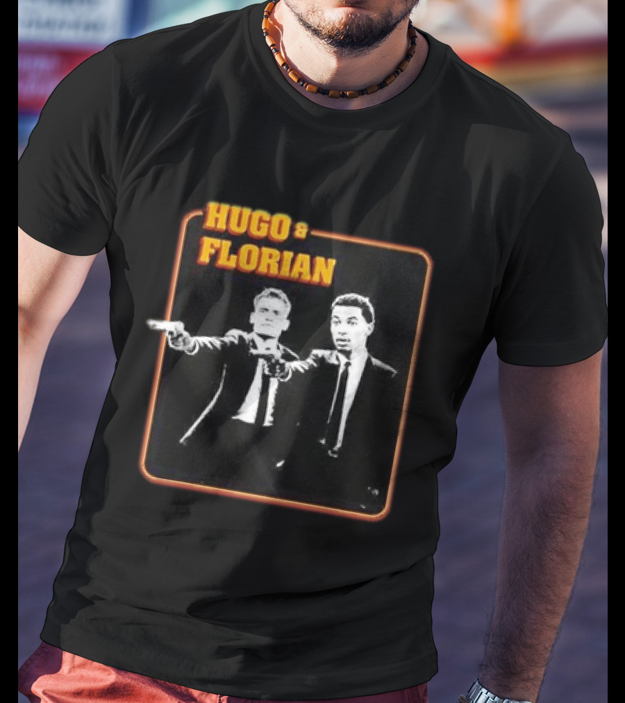 Hugo Ekitike Florian Wirtz Pulp Fiction Style Liverpool Fan T-Shirt