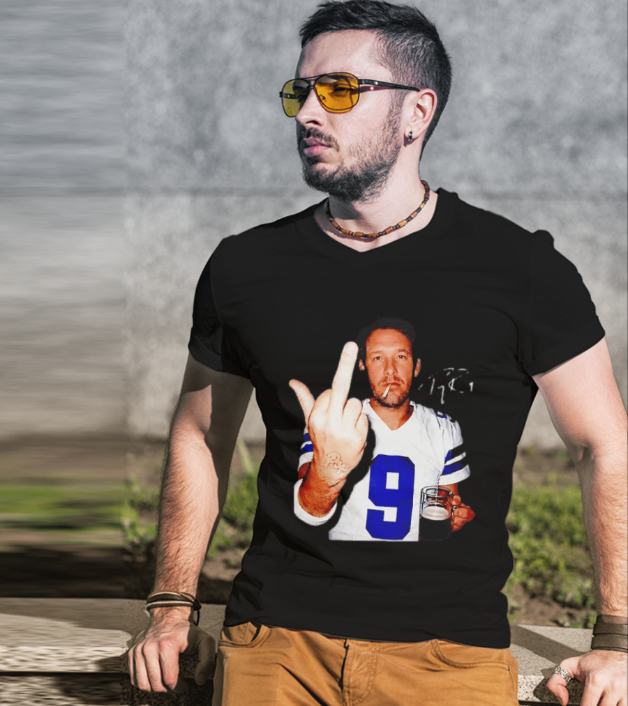 Tony Romo Dallas Cowboys 9 T-Shirt