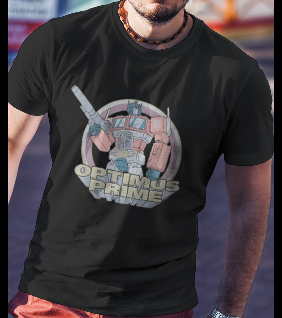 Optimus Prime Transformers Blaster T-Shirt