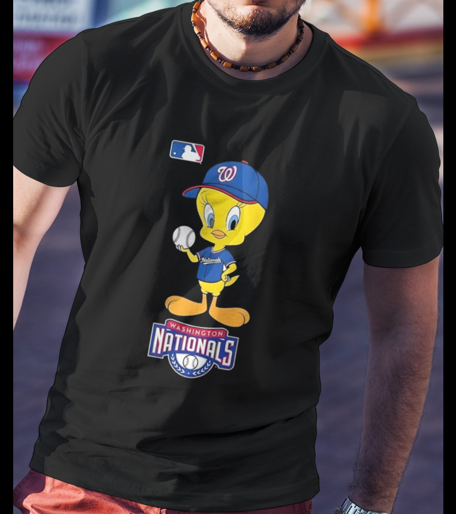Washington Nationals Tweety Bird Baseball MLB T-Shirt