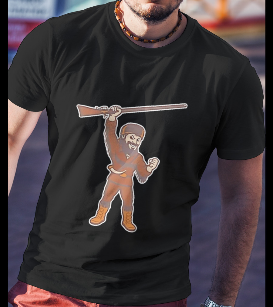 West Virginia Mountaineers WVU Mascot Vintage Rifleman T-Shirt