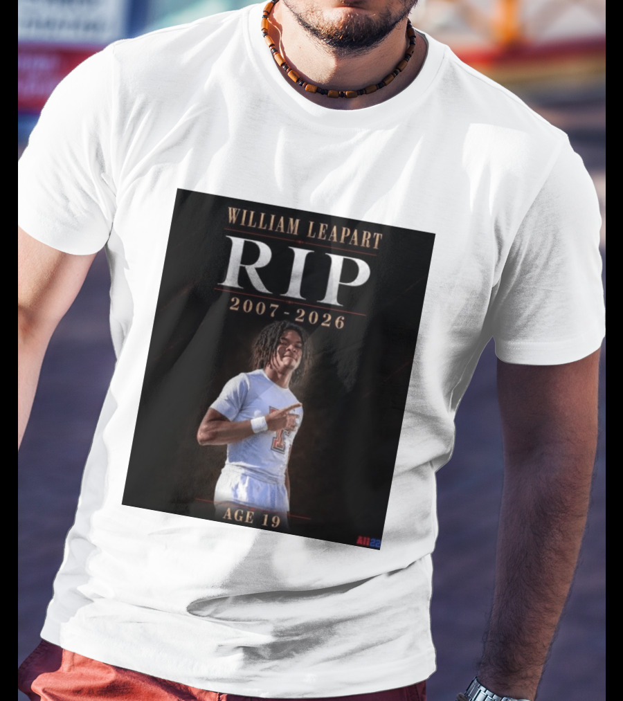 William Leapart RIP 2007 2026 Age 19 T-Shirt