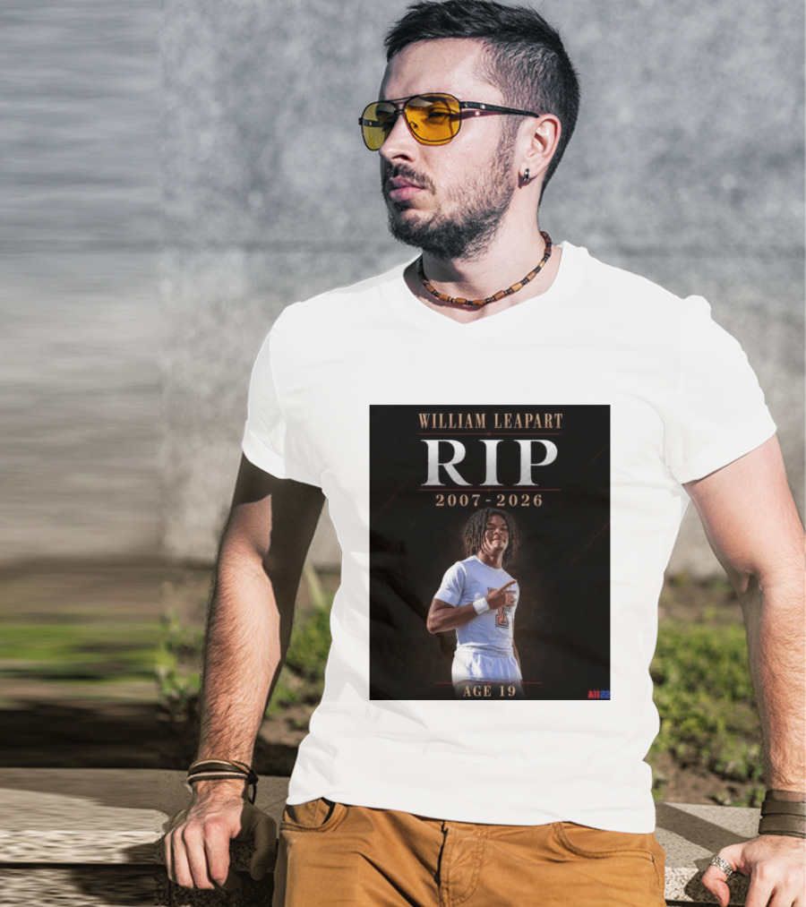 William Leapart RIP 2007 2026 Age 19 T-Shirt