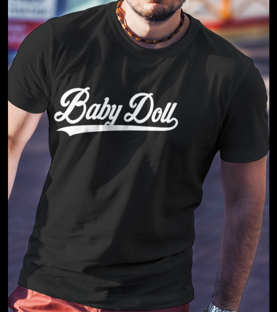 Baby Doll Cursive Script T-Shirt