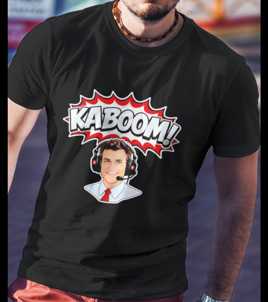 Kaboom Sports Broadcaster Jim Nantz CBS T-Shirt