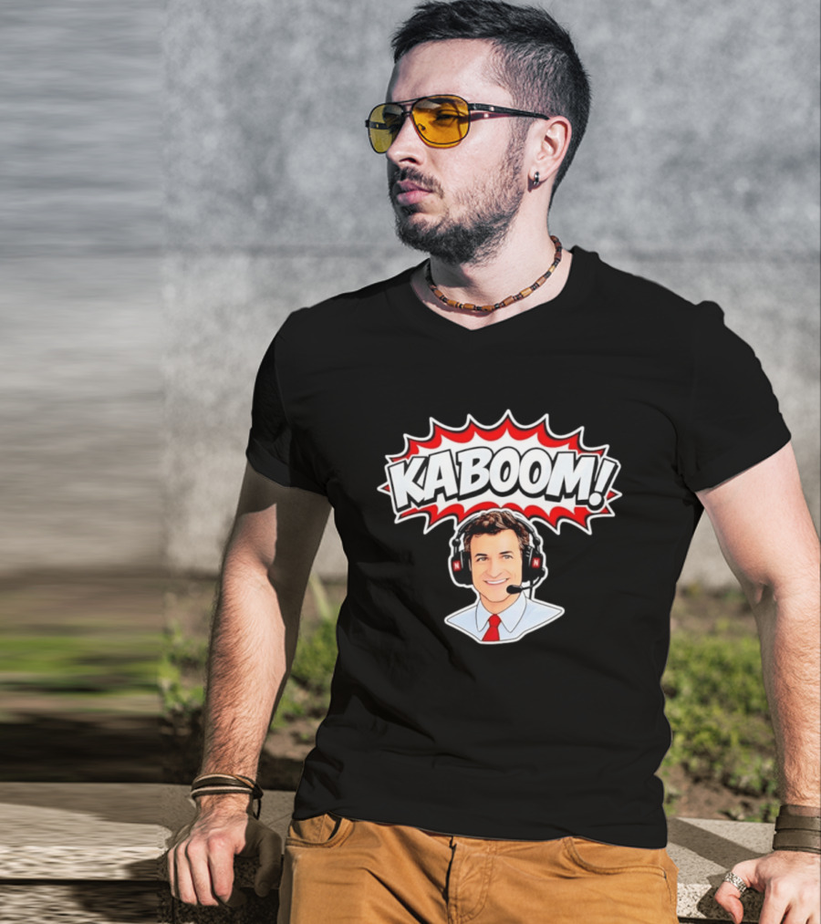Kaboom Sports Broadcaster Jim Nantz CBS T-Shirt