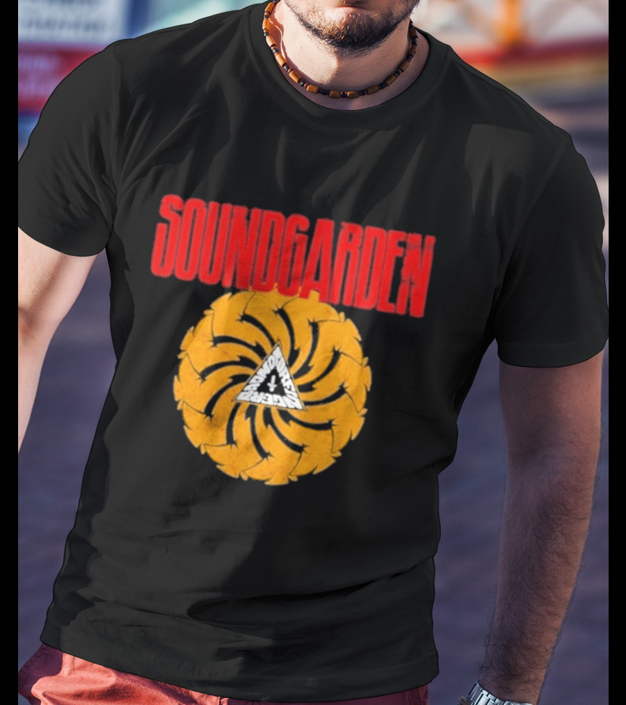 Soundgarden Badmotorfinger Album Grunge Rock Band T-Shirt