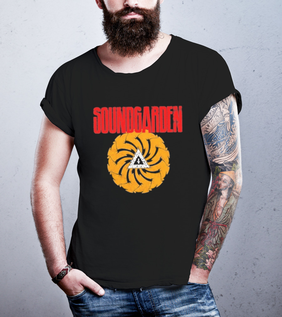 Soundgarden Badmotorfinger Album Grunge Rock Band T-Shirt