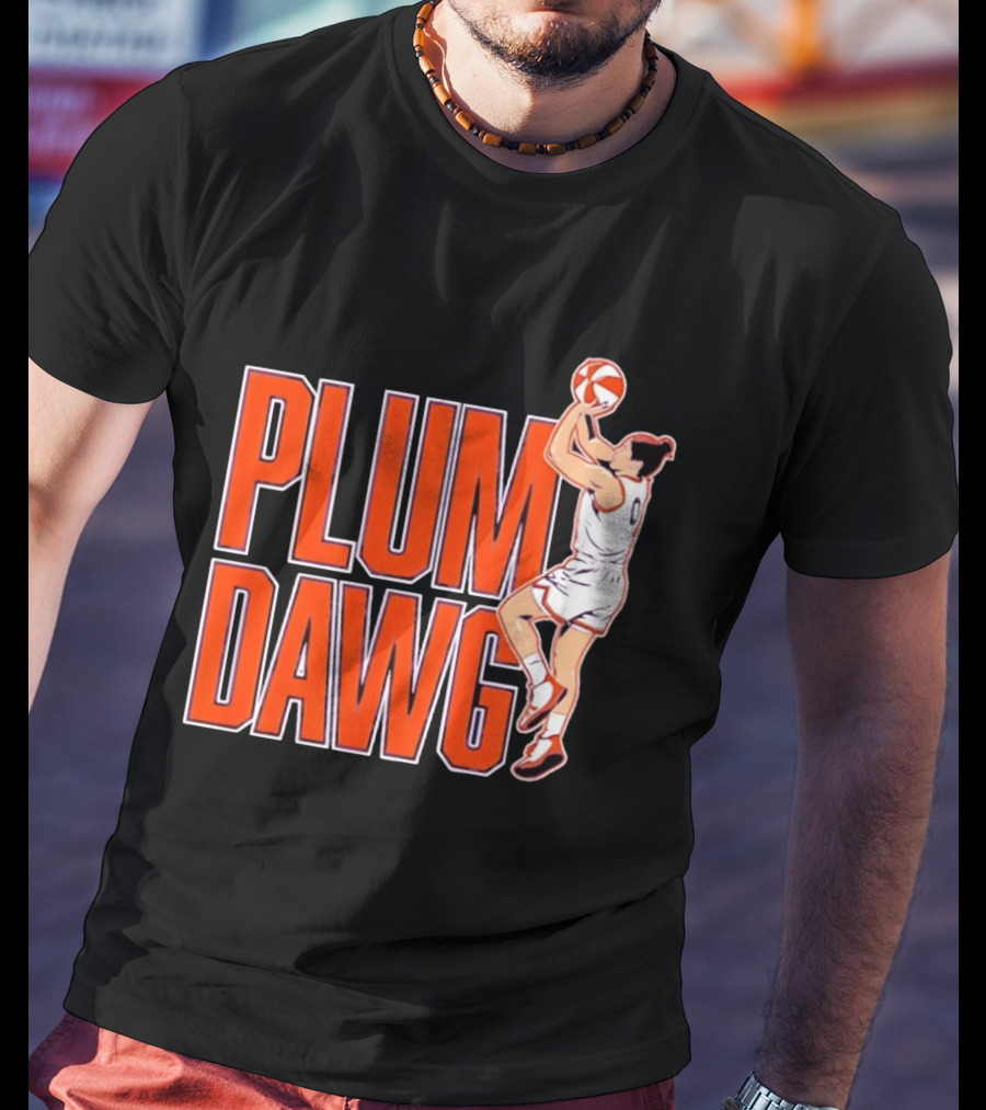 Kelsey Plum Dawg Las Vegas Aces WNBA Basketball Player T-Shirt