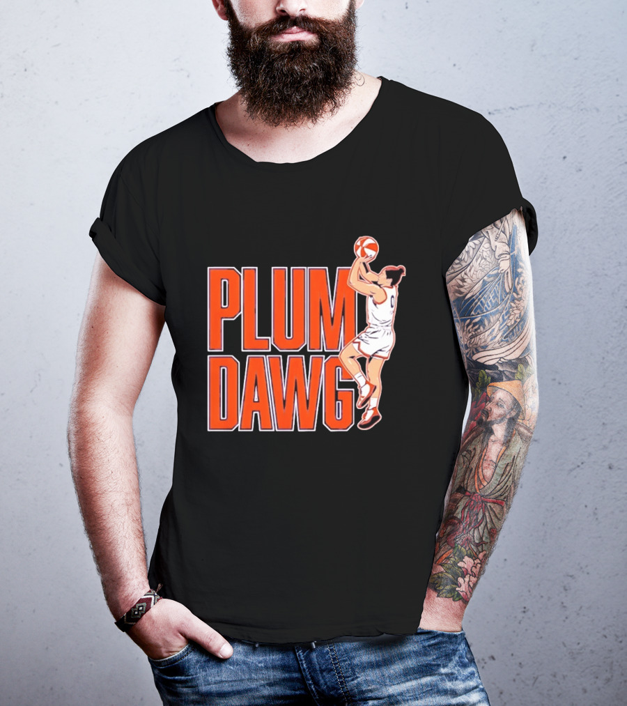 Kelsey Plum Dawg Las Vegas Aces WNBA Basketball Player T-Shirt