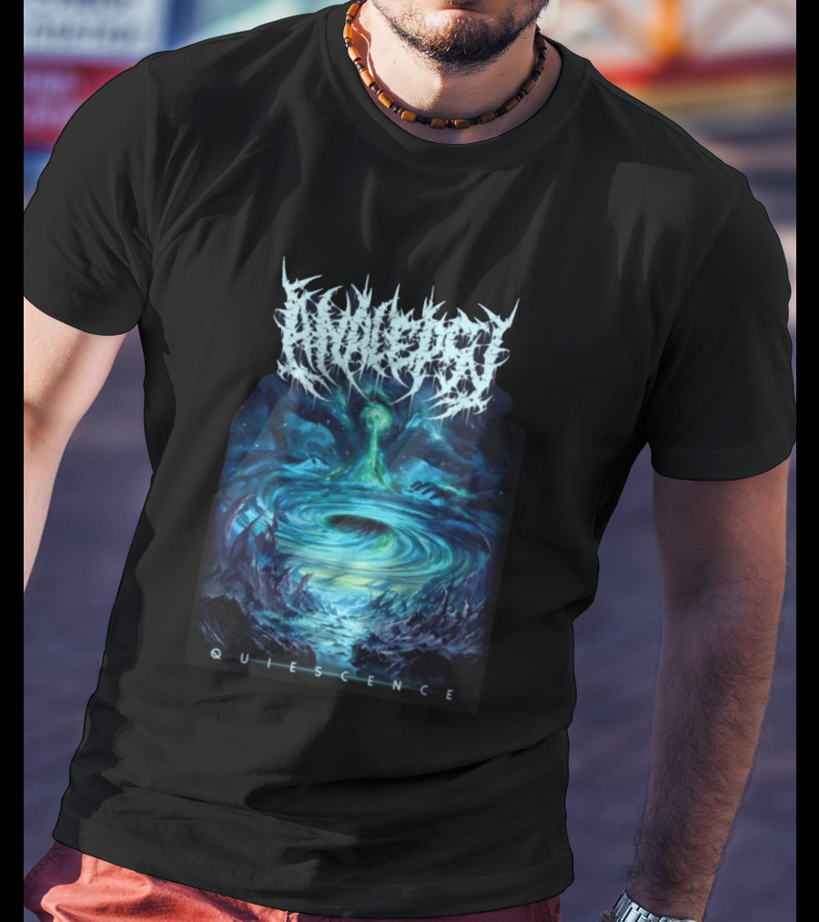 Miasma Records Analepsy Quiescence Surreal Cosmic Vortex T-Shirt