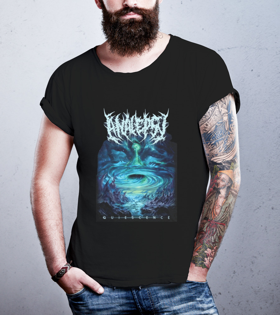 Miasma Records Analepsy Quiescence Surreal Cosmic Vortex T-Shirt